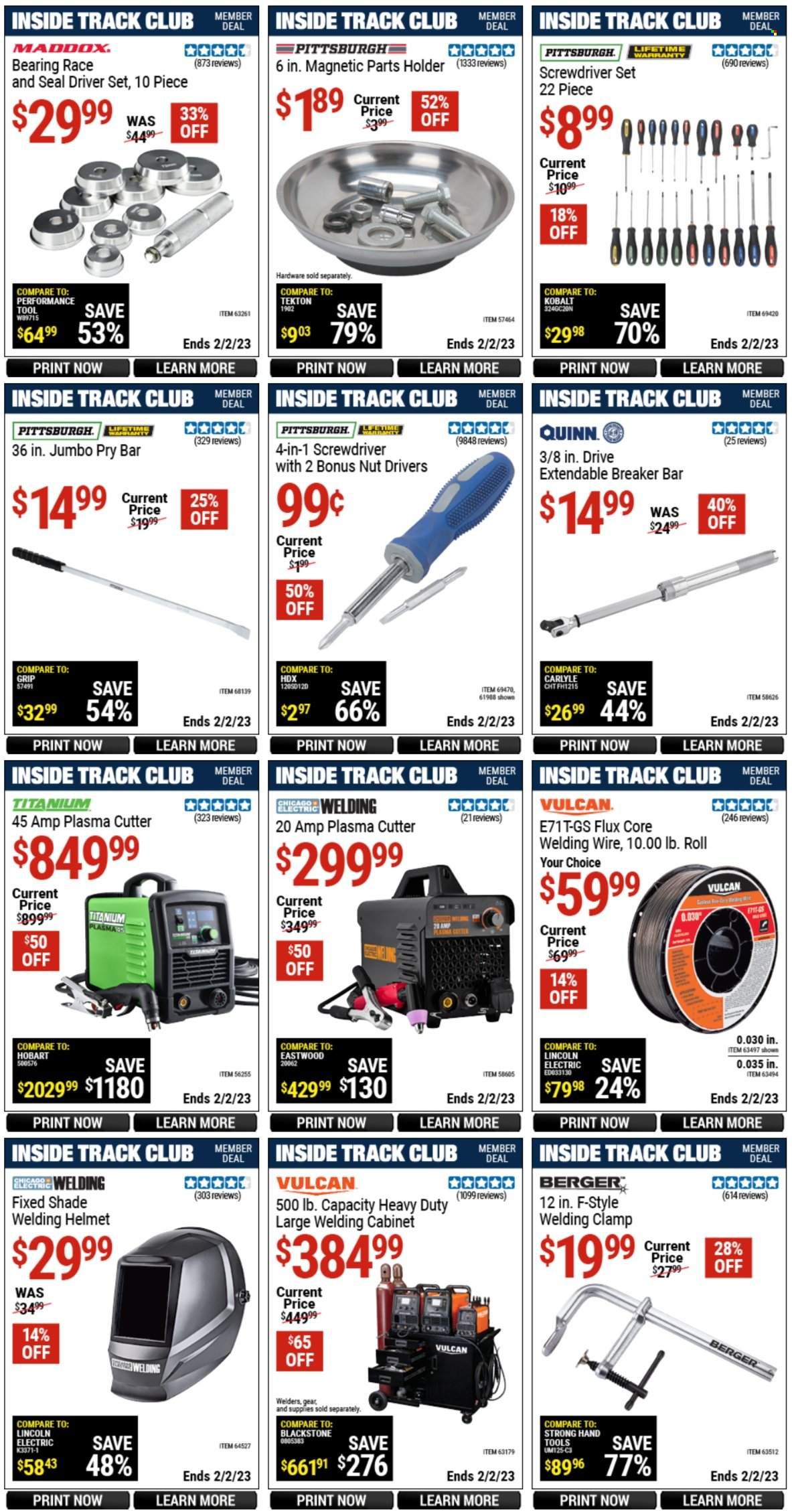 Harbor Freight Weekly Ad Flyer Specials January 6 to February 2, 2023