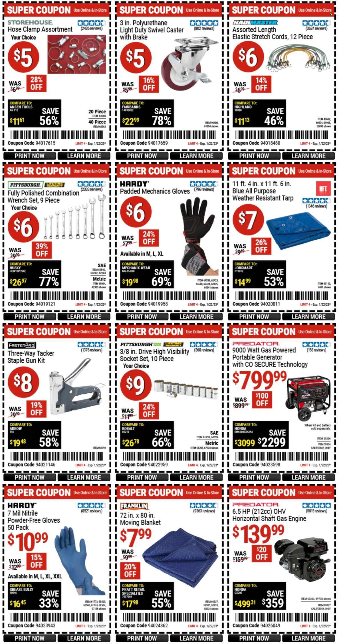 Harbor Freight Weekly Ad Flyer Specials January 9 to January 22, 2023