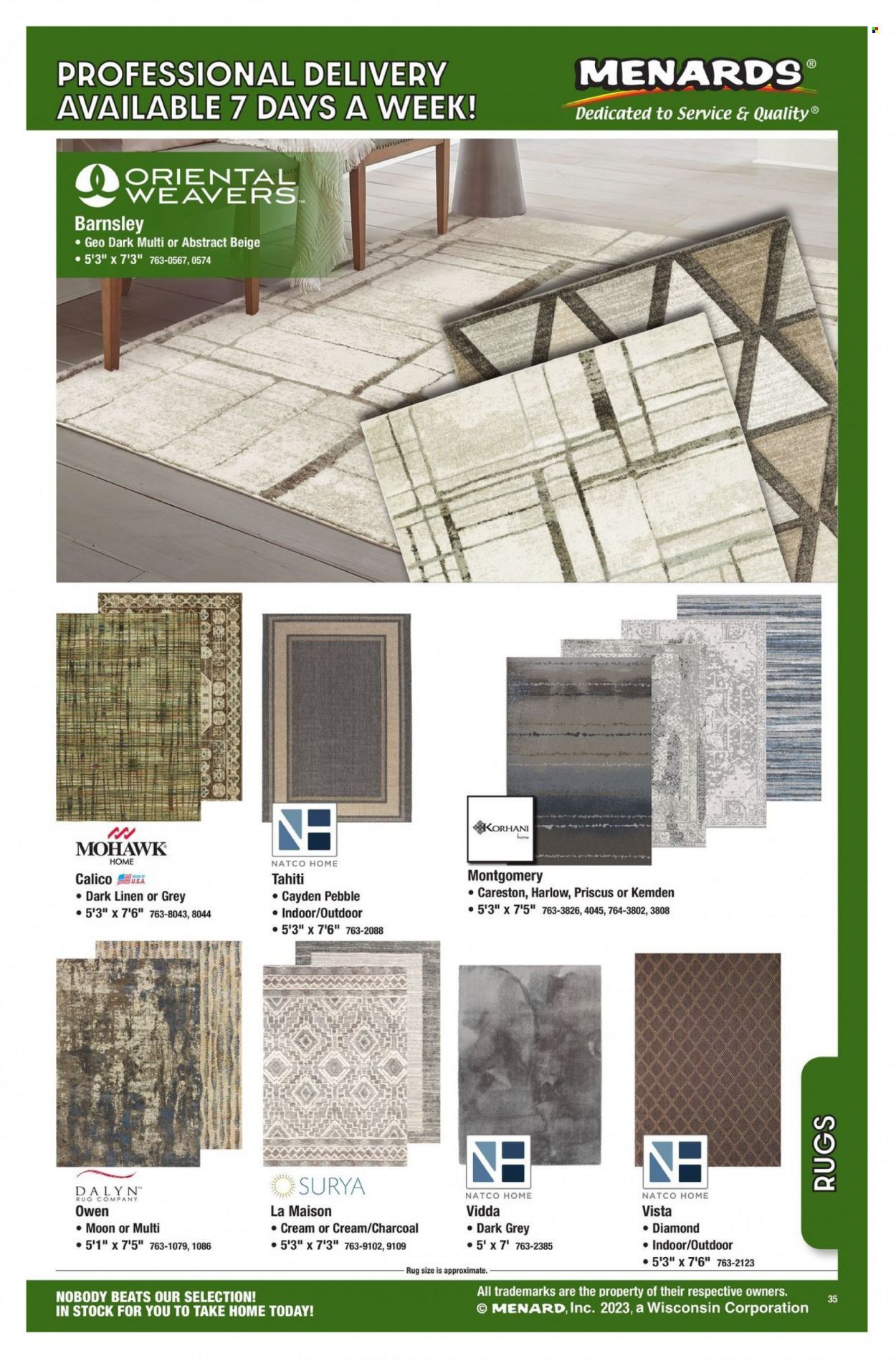 Menards Promotions & Flyer Specials December 2023