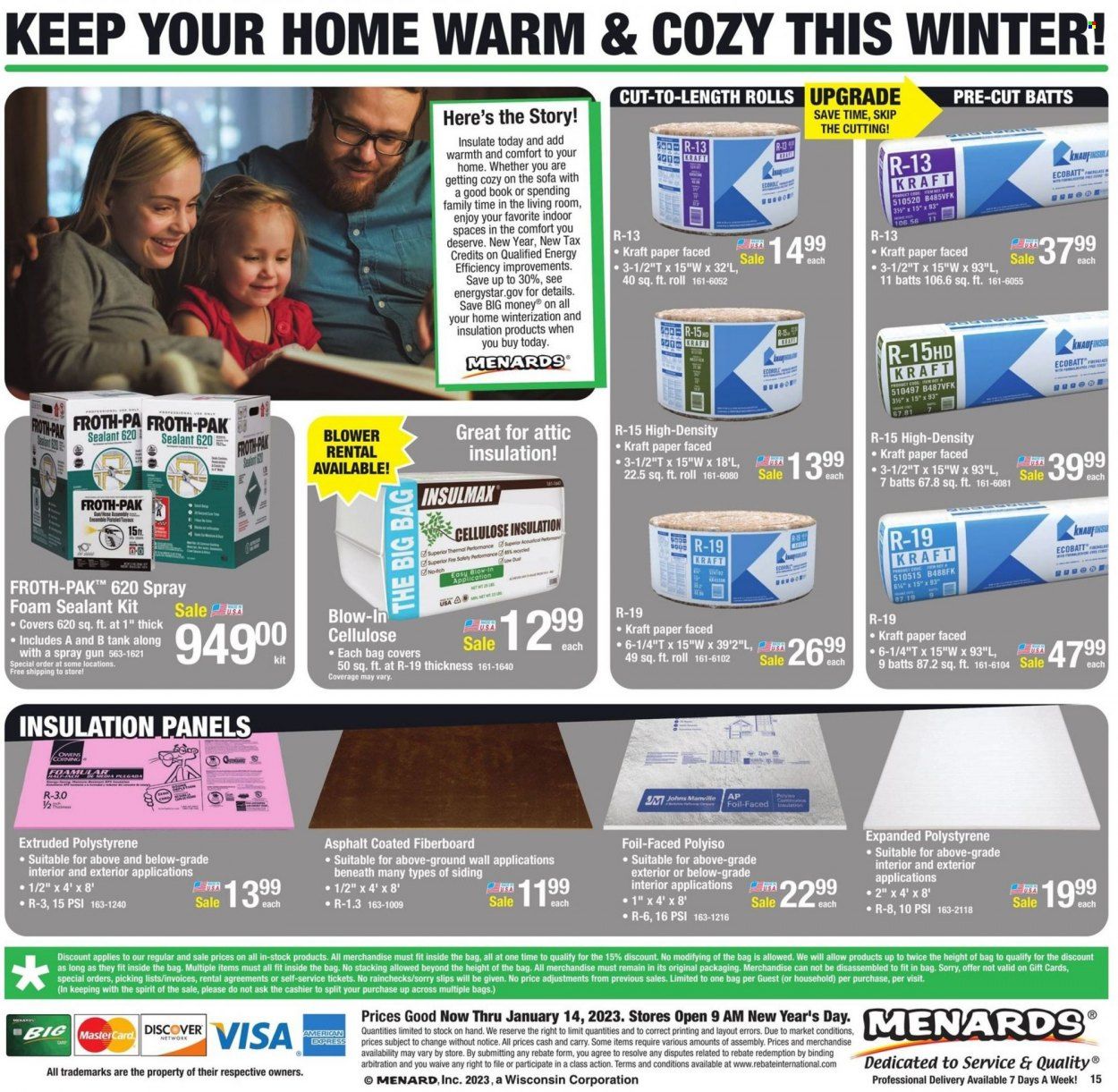 Menards Weekly Ad Flyer Specials January 1 to January 14, 2023