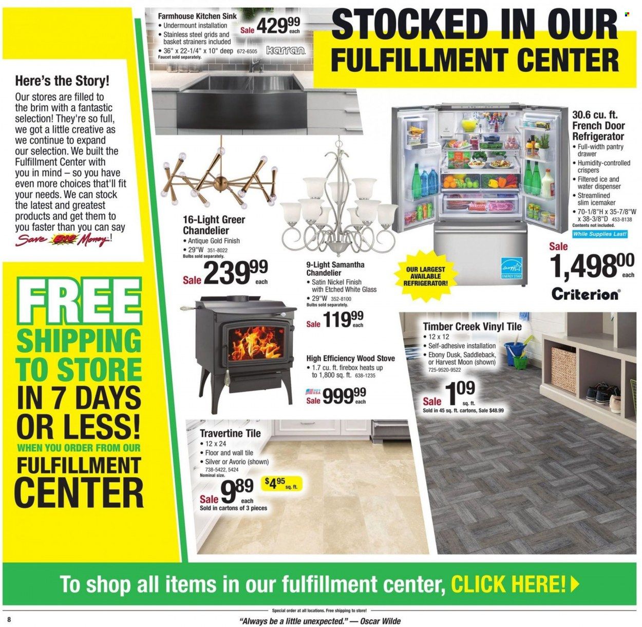 Menards Weekly Ad Flyer Specials January 5 to January 14, 2023