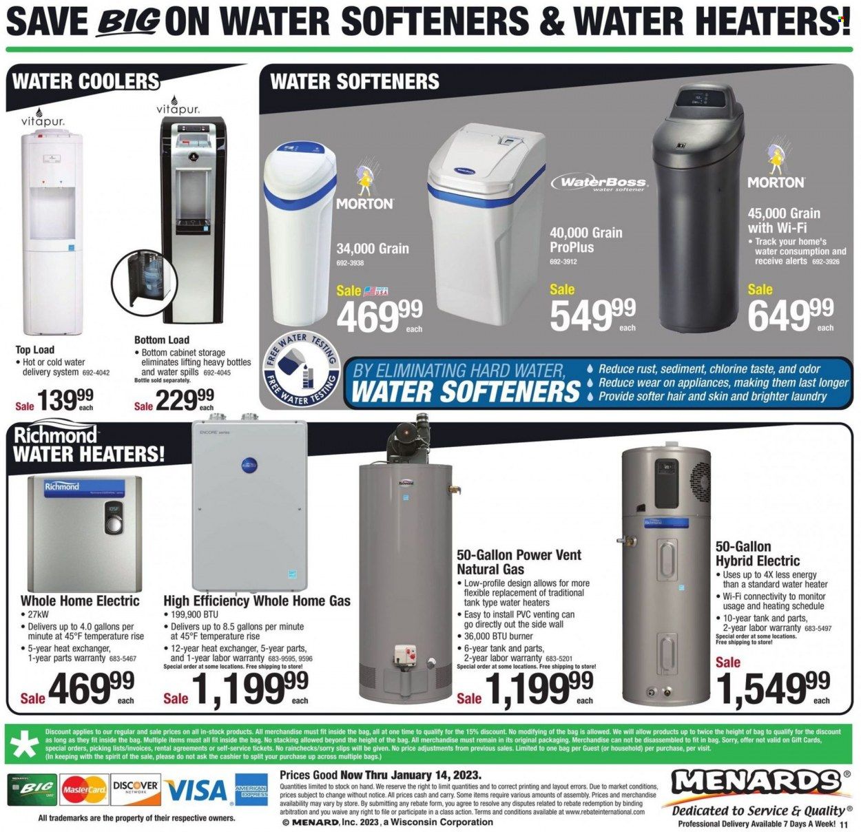 Menards Weekly Ad Flyer Specials January 5 to January 14, 2023