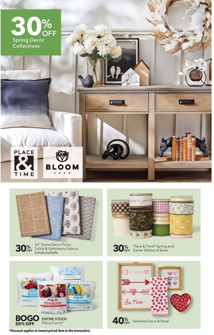 JOANN Weekly Ad Flyer Specials January 12 to February 1, 2023