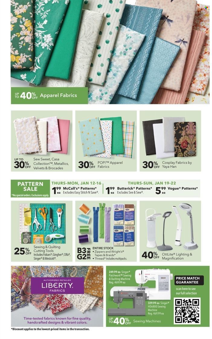 JOANN Weekly Ad Flyer Specials January 12 to February 1, 2023