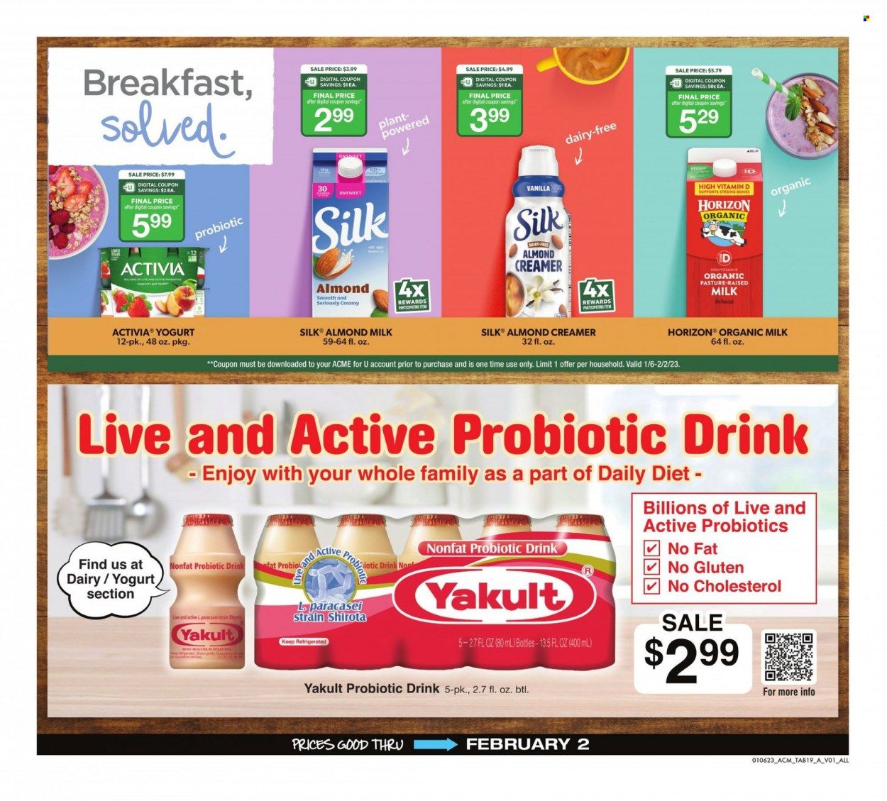 ACME (DE, NJ, NY, PA) Weekly Ad Flyer Specials January 6 to February 2, 2023