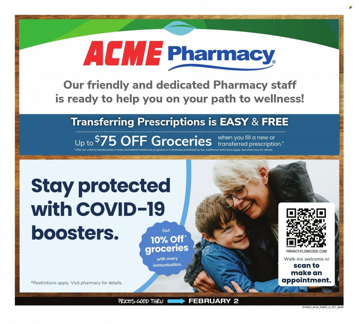 ACME (DE, NJ, NY, PA) Weekly Ad Flyer Specials January 6 to February 2, 2023