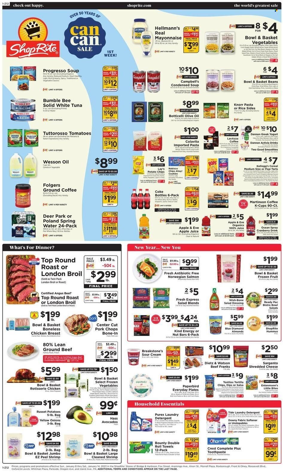 ShopRite (CT, DE, MD, NJ, NY, PA) Weekly Ad Flyer Specials January 8 to January 14, 2023