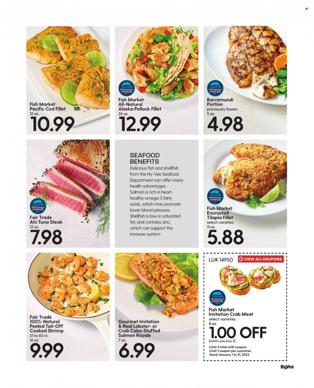 Hy-Vee (IA, IL, MN, MO, SD) Weekly Ad Flyer Specials January 1 to January 31, 2023