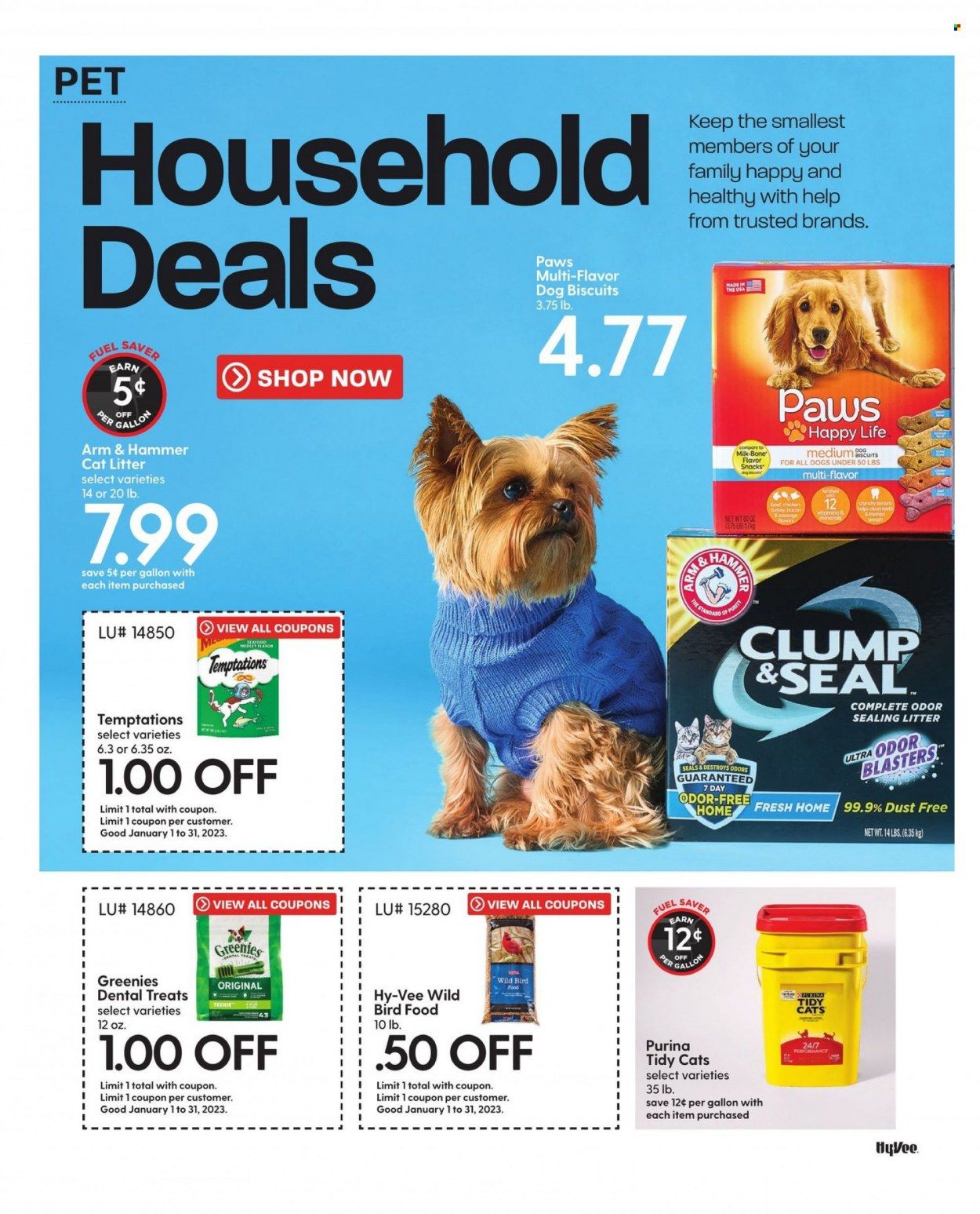 Hy-Vee (IA, IL, MN, MO, SD) Weekly Ad Flyer Specials January 1 to January 31, 2023