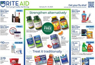 RITE AID Weekly Ad Flyer Specials January 15 to January 21, 2023