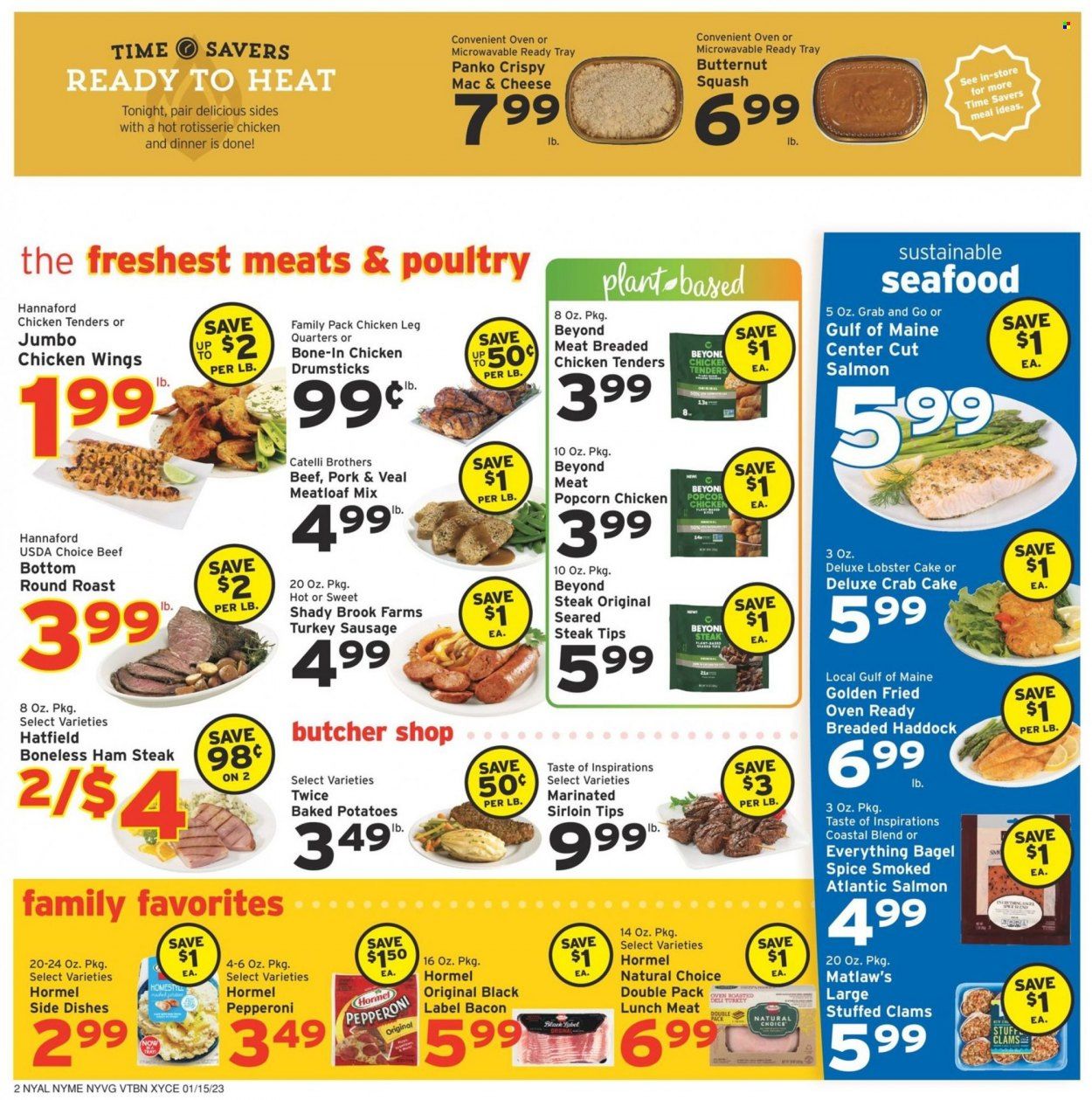 Hannaford (NY) Weekly Ad Flyer Specials January 15 to January 21, 2023
