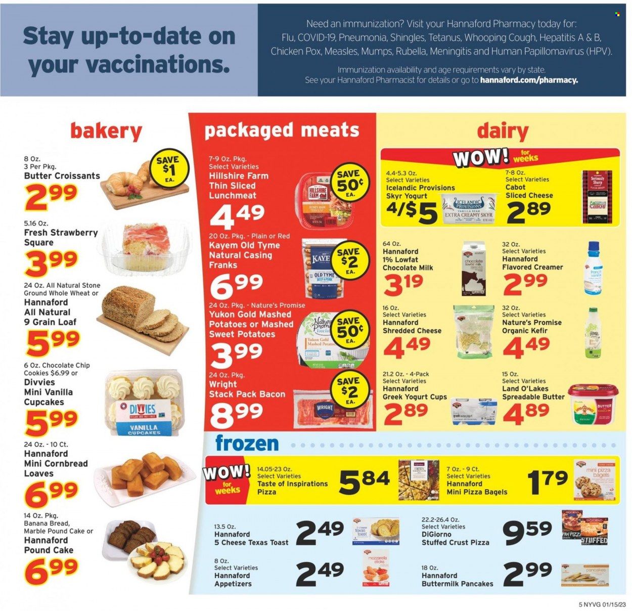 Hannaford (NY) Weekly Ad Flyer Specials January 15 to January 21, 2023