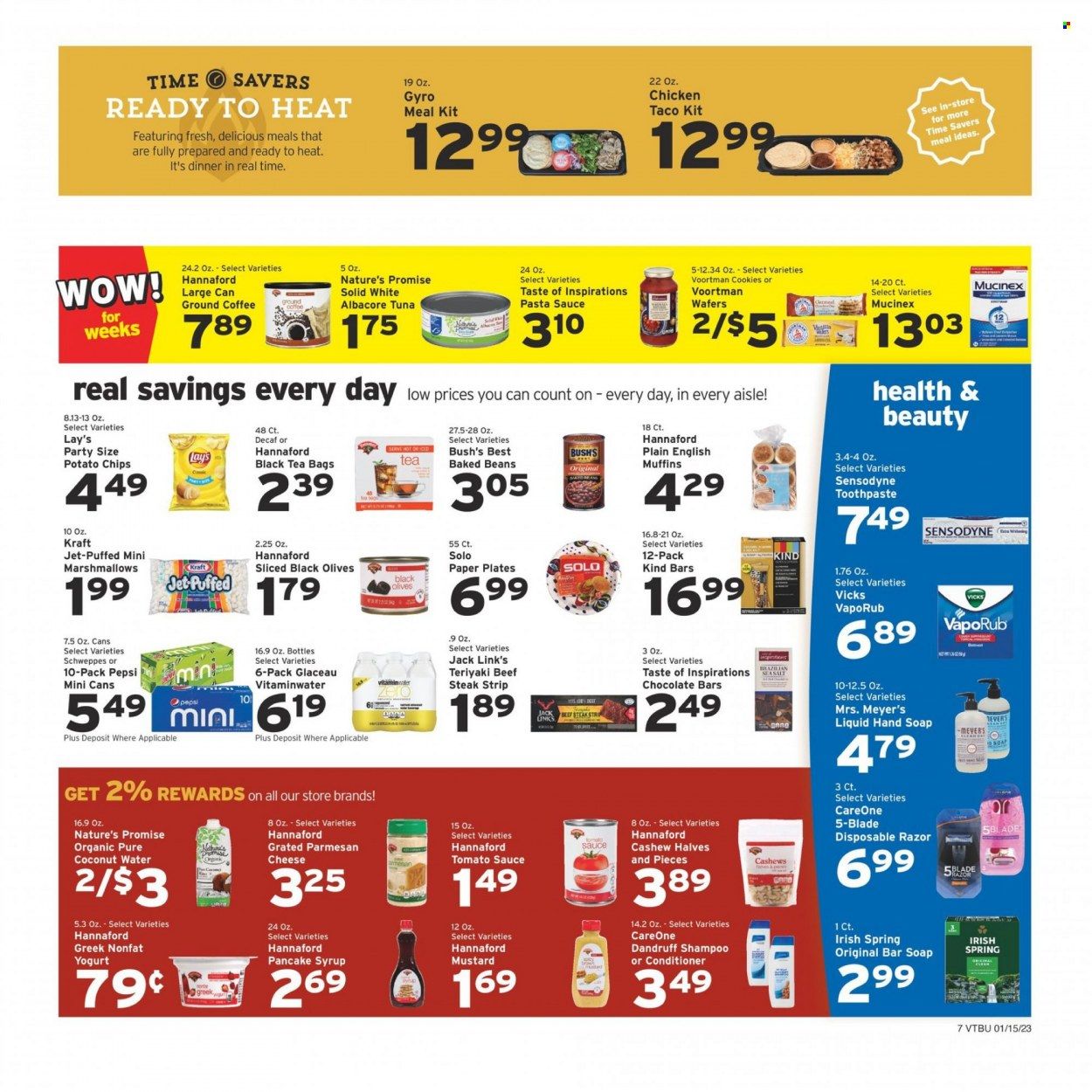 Hannaford (VT) Weekly Ad Flyer Specials January 15 to January 21, 2023