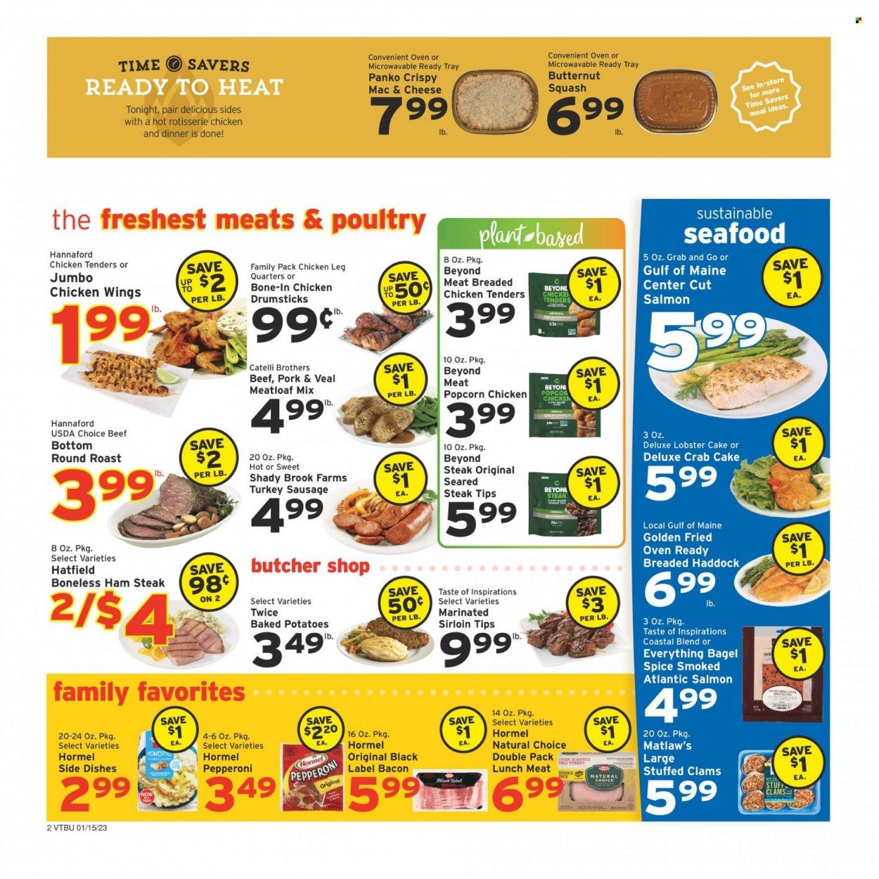 Hannaford (VT) Weekly Ad Flyer Specials January 15 to January 21, 2023
