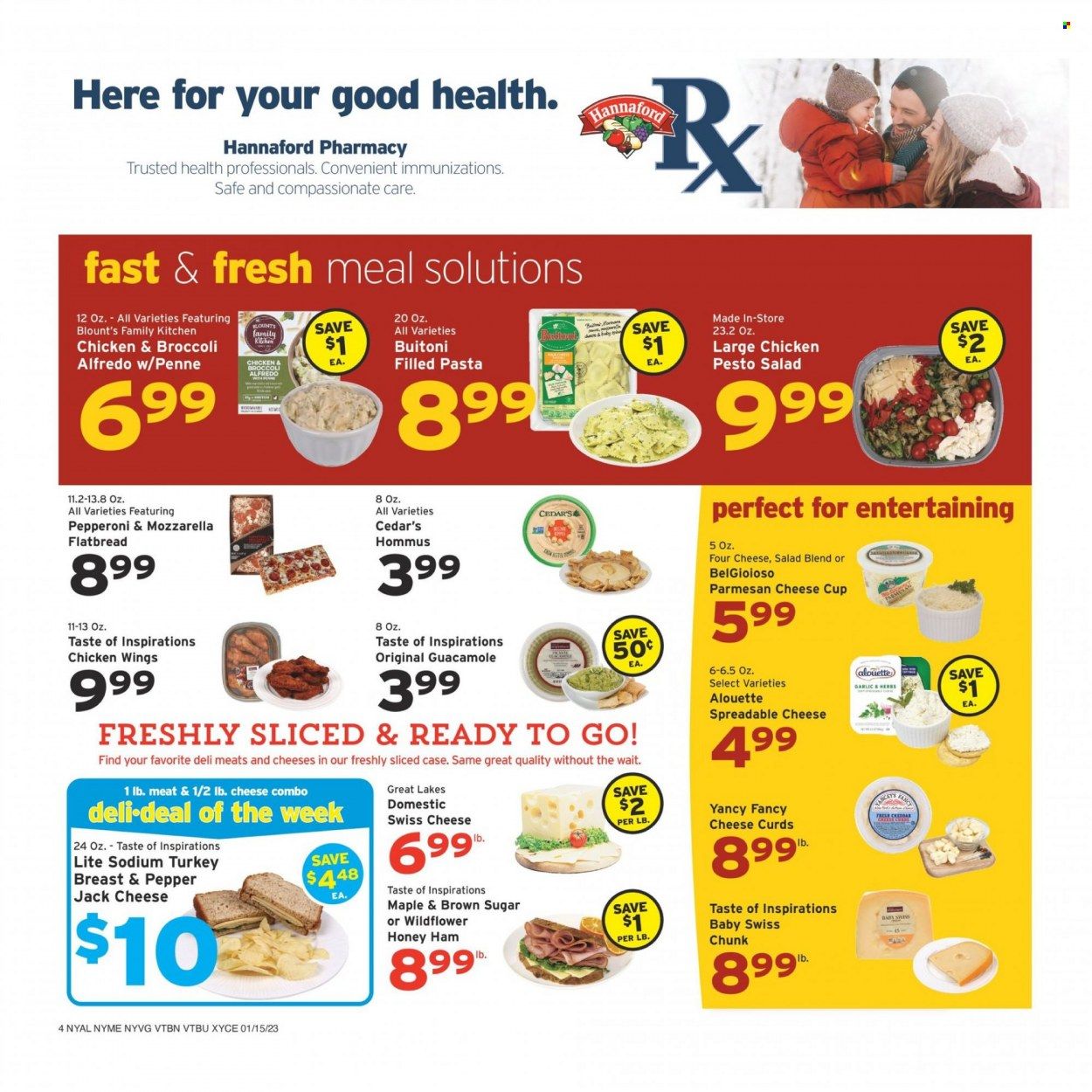 Hannaford (VT) Weekly Ad Flyer Specials January 15 to January 21, 2023