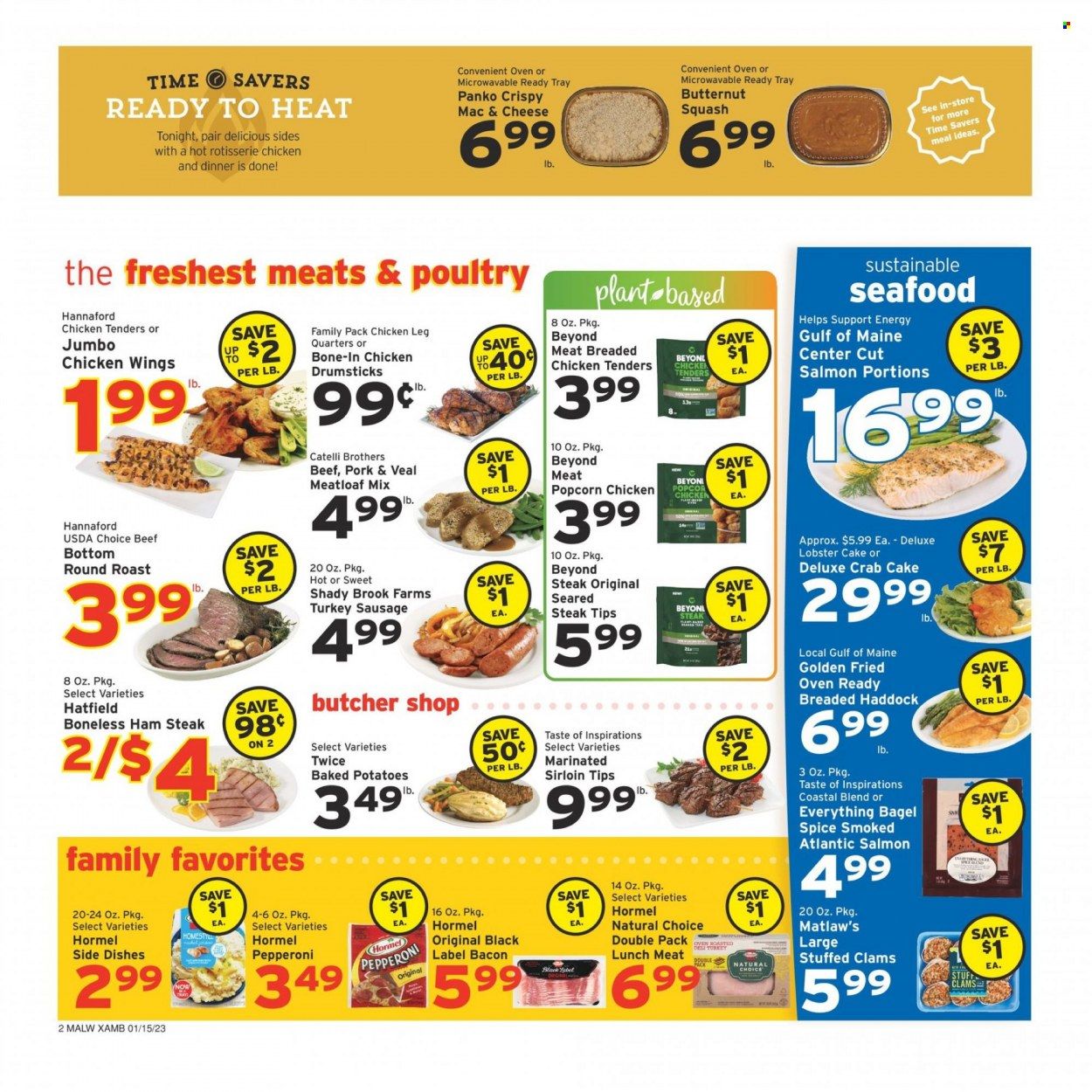 Hannaford (MA) Weekly Ad Flyer Specials January 15 to January 21, 2023