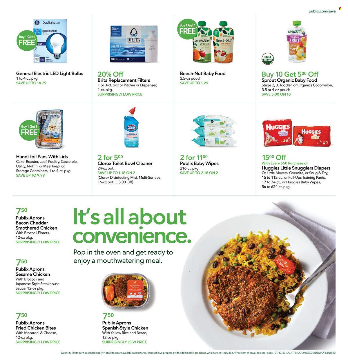 Publix (AL, FL, GA, NC, SC, TN) Weekly Ad Flyer Specials January 12 to January 18, 2023
