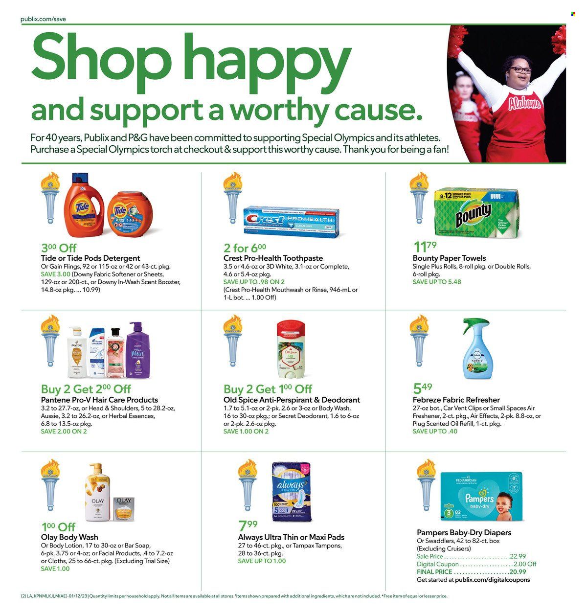 Publix (AL, FL, GA, NC, SC, TN) Weekly Ad Flyer Specials January 12 to January 18, 2023