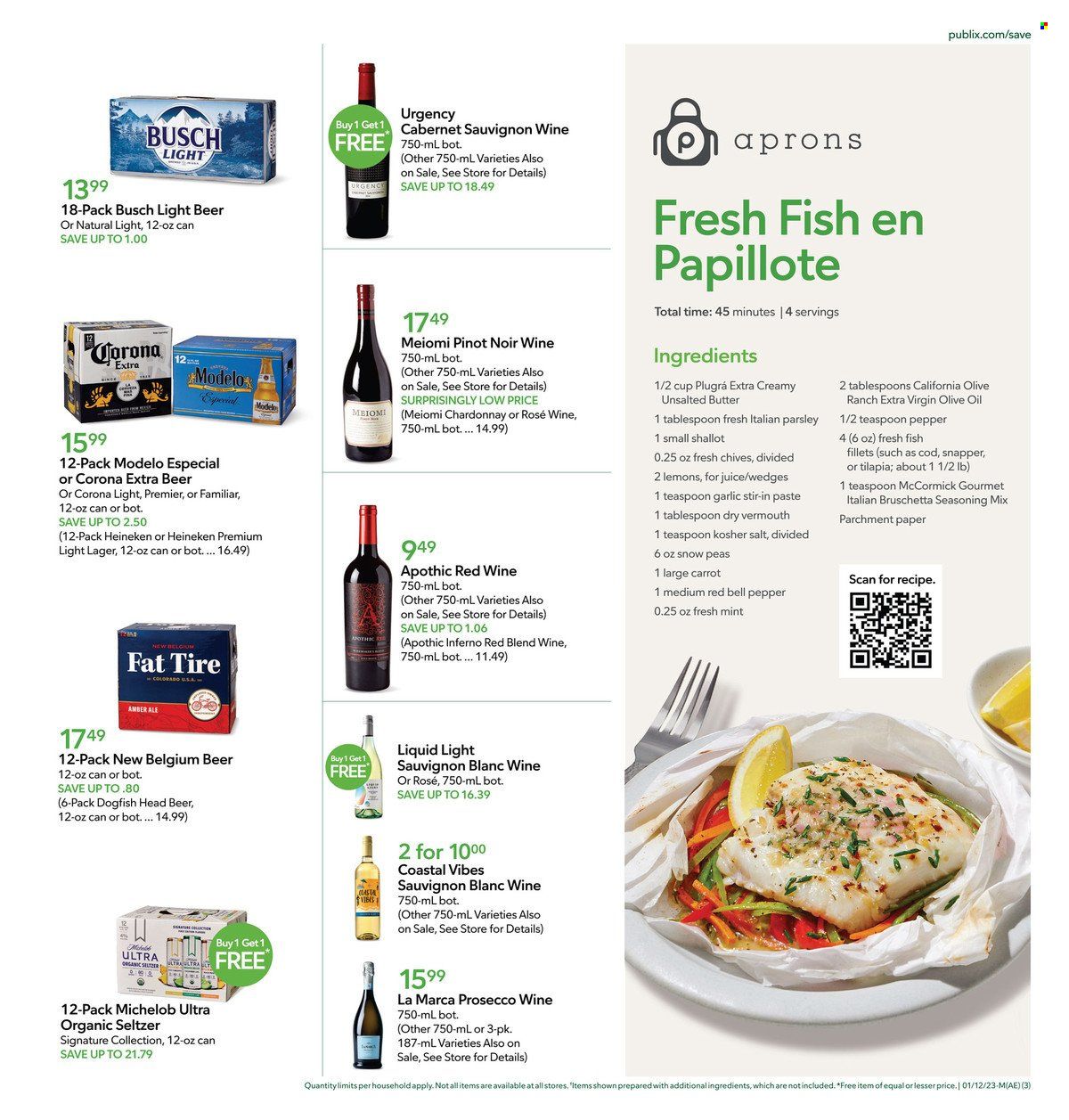 Publix (AL, FL, GA, NC, SC, TN) Weekly Ad Flyer Specials January 12 to January 18, 2023
