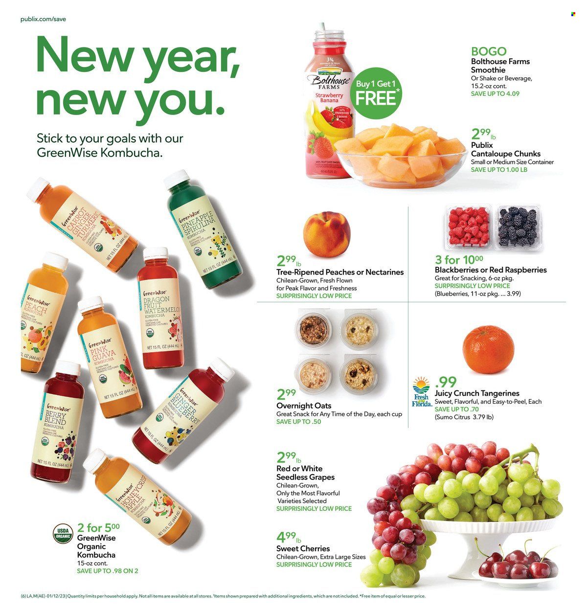 Publix (AL, FL, GA, NC, SC, TN) Weekly Ad Flyer Specials January 12 to January 18, 2023