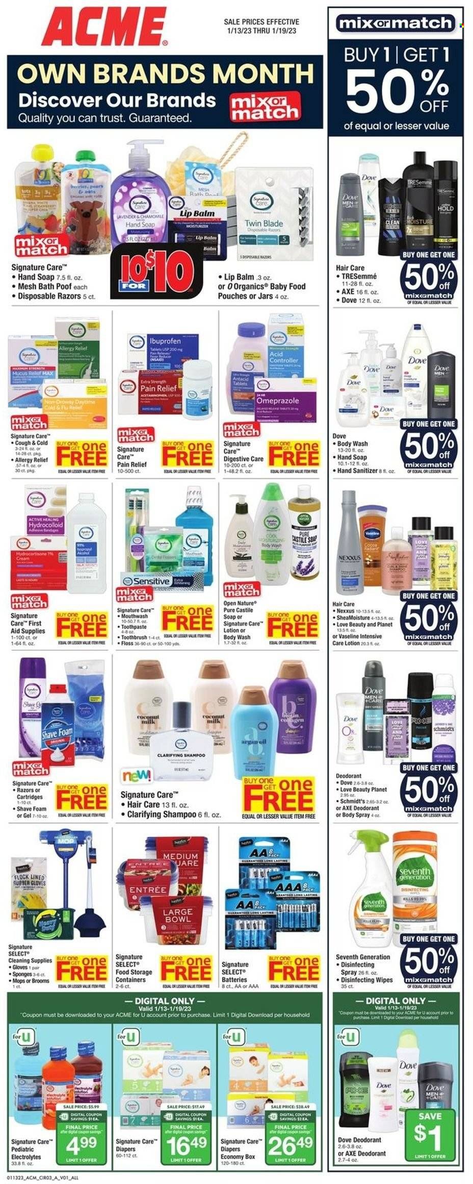 ACME (DE, NJ, NY, PA) Weekly Ad Flyer Specials January 13 to January 19, 2023