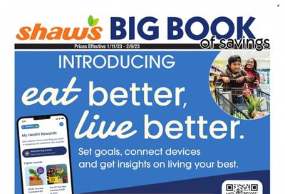 Shaw’s (MA, ME, NH, RI, VT) Weekly Ad Flyer Specials January 11 to February 9, 2023