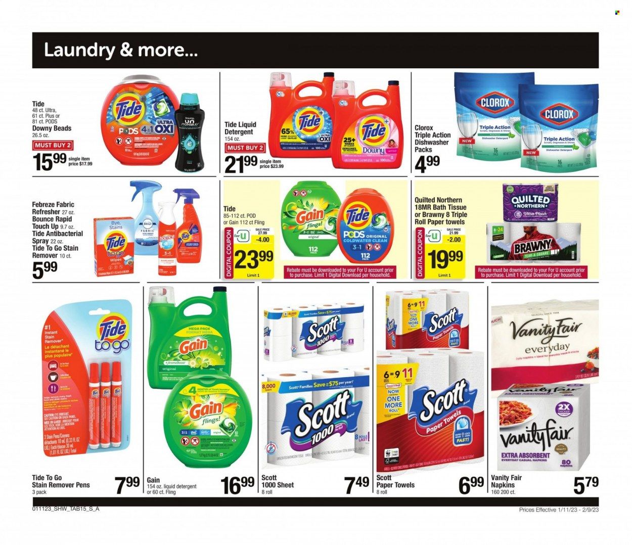 Shaw’s (MA, ME, NH, RI, VT) Weekly Ad Flyer Specials January 11 to February 9, 2023
