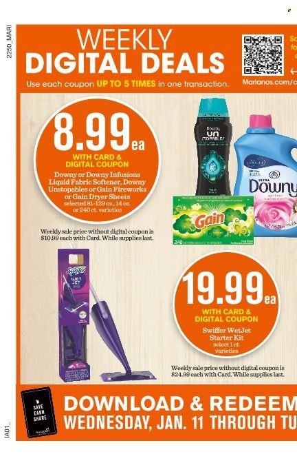 Mariano’s (IL) Weekly Ad Flyer Specials January 11 to January 17, 2023