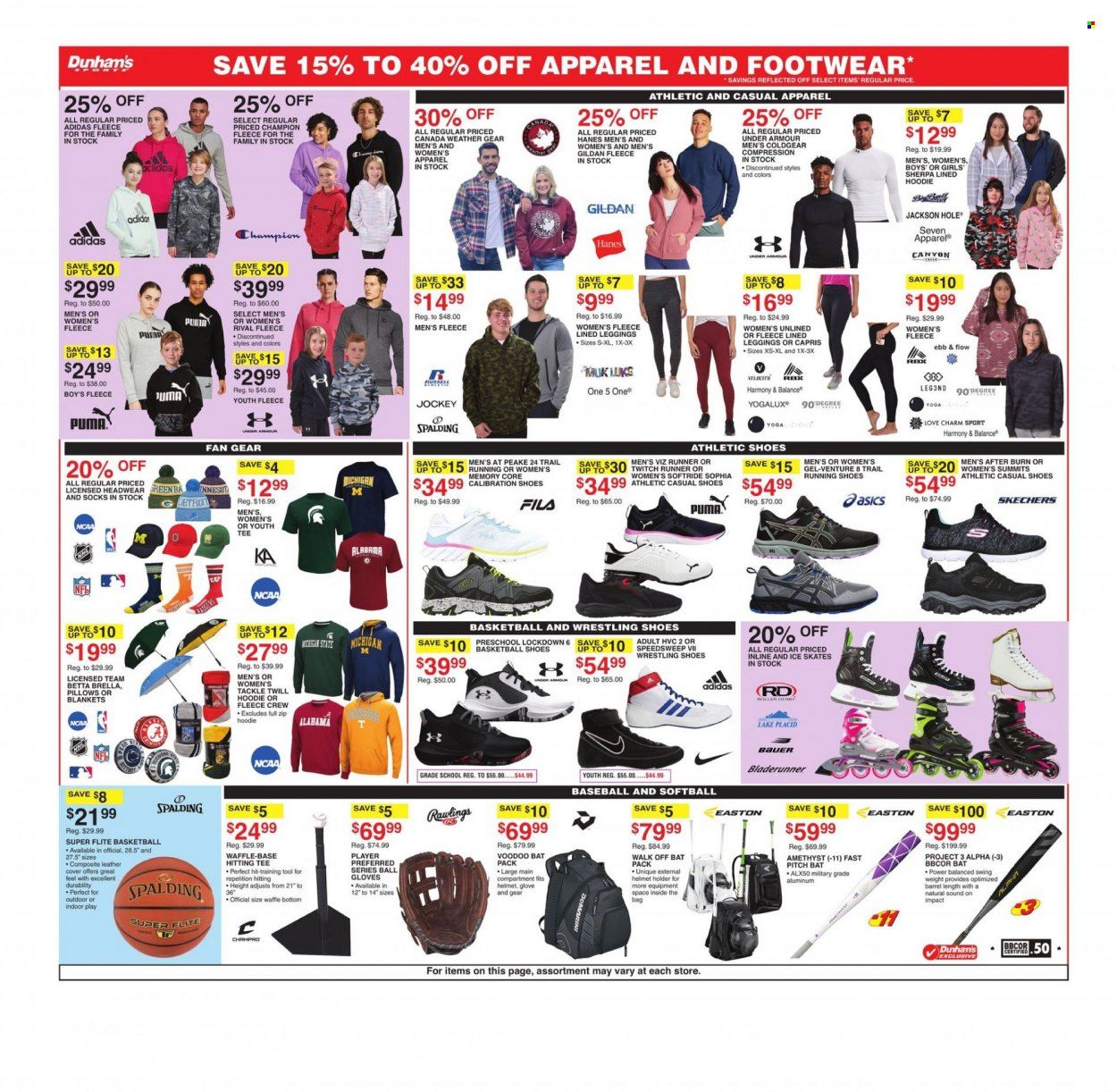 Dunham's Sports (WI) Weekly Ad Flyer Specials January 7 to January 19, 2023