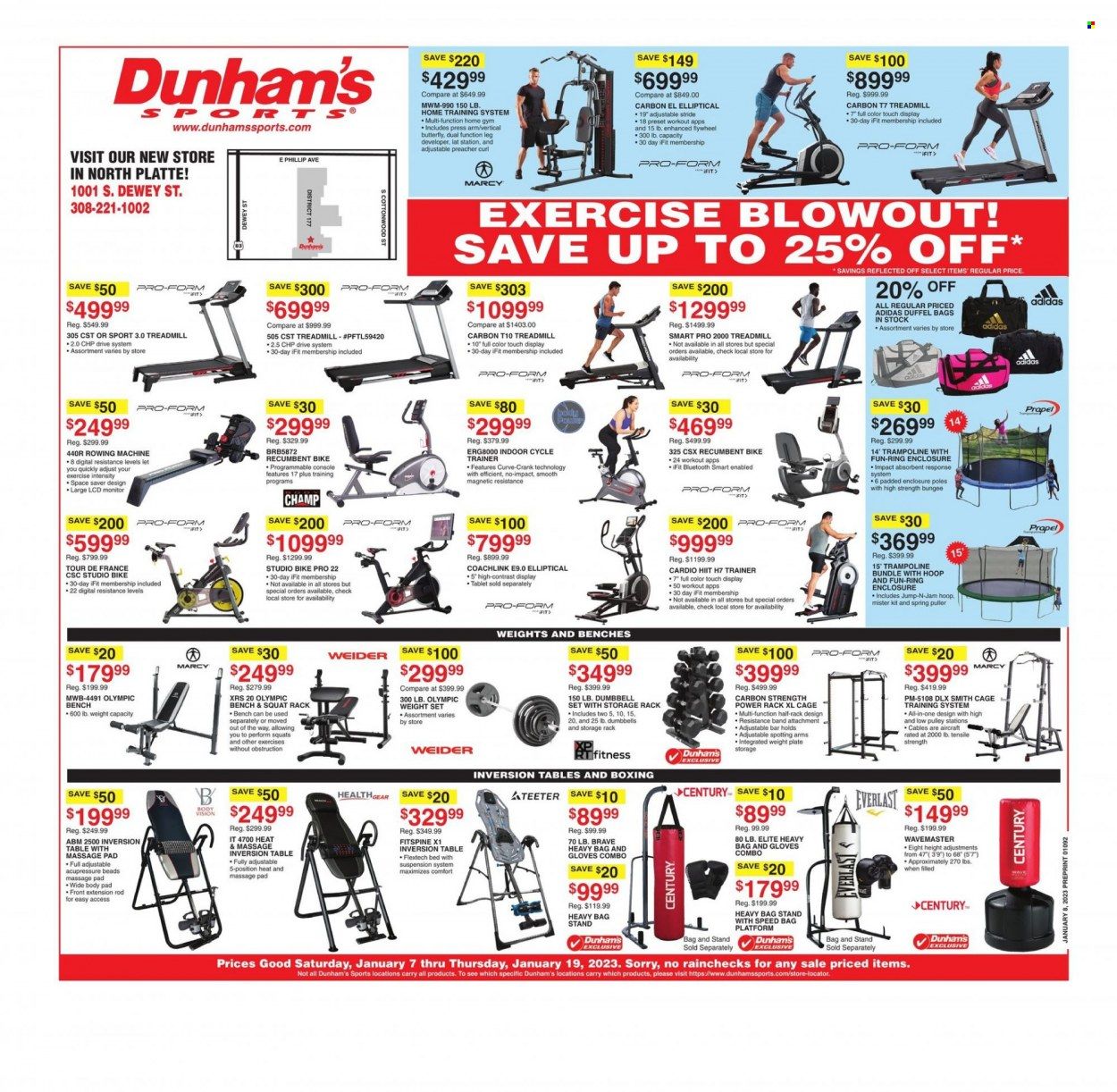 Dunham's Sports (NE) Weekly Ad Flyer Specials January 7 to January 19, 2023