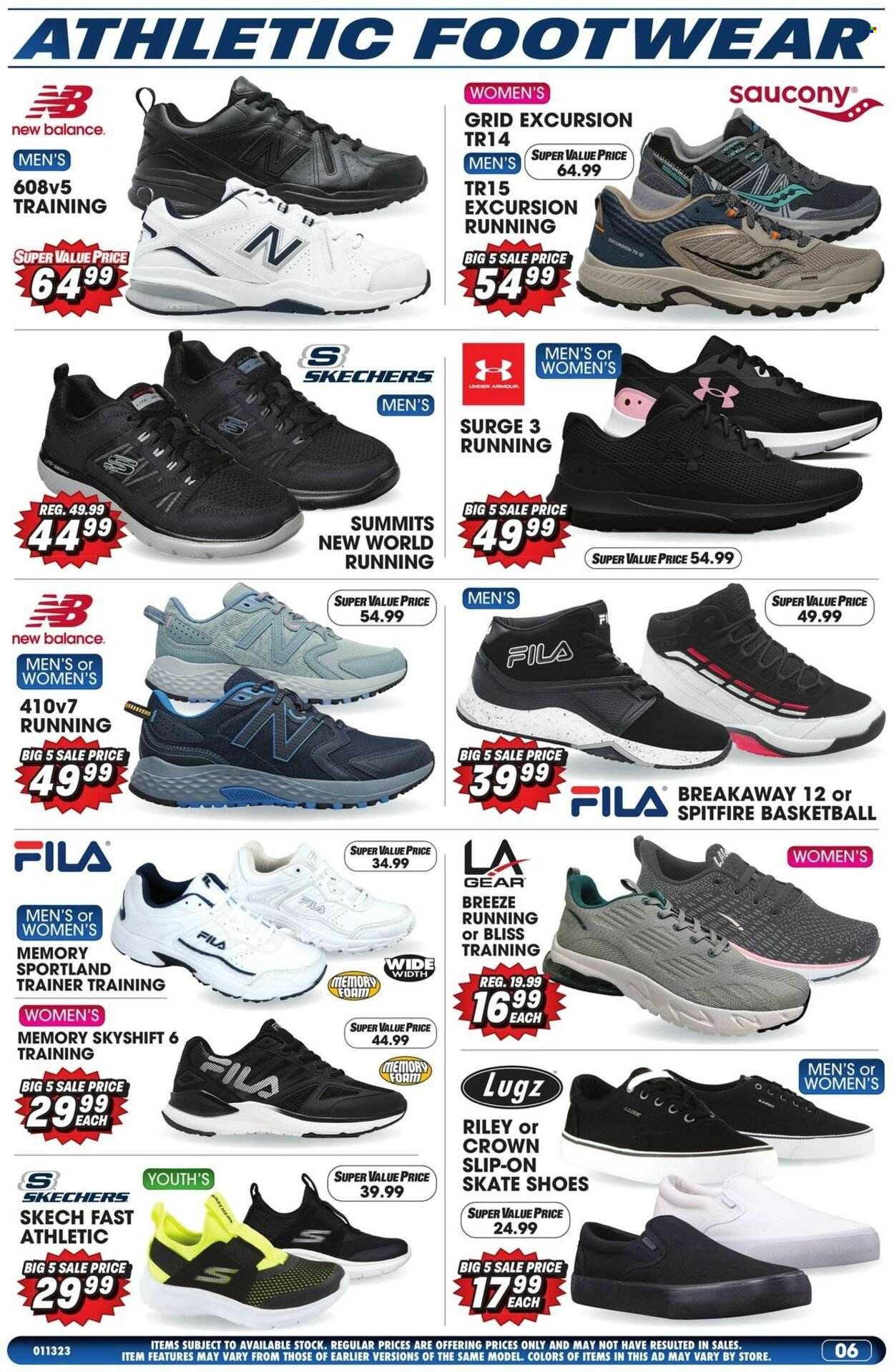 Big 5 (AZ, CA, CO, ID, NM, OR, UT, WA) Weekly Ad Flyer Specials January 13 to January 19, 2023