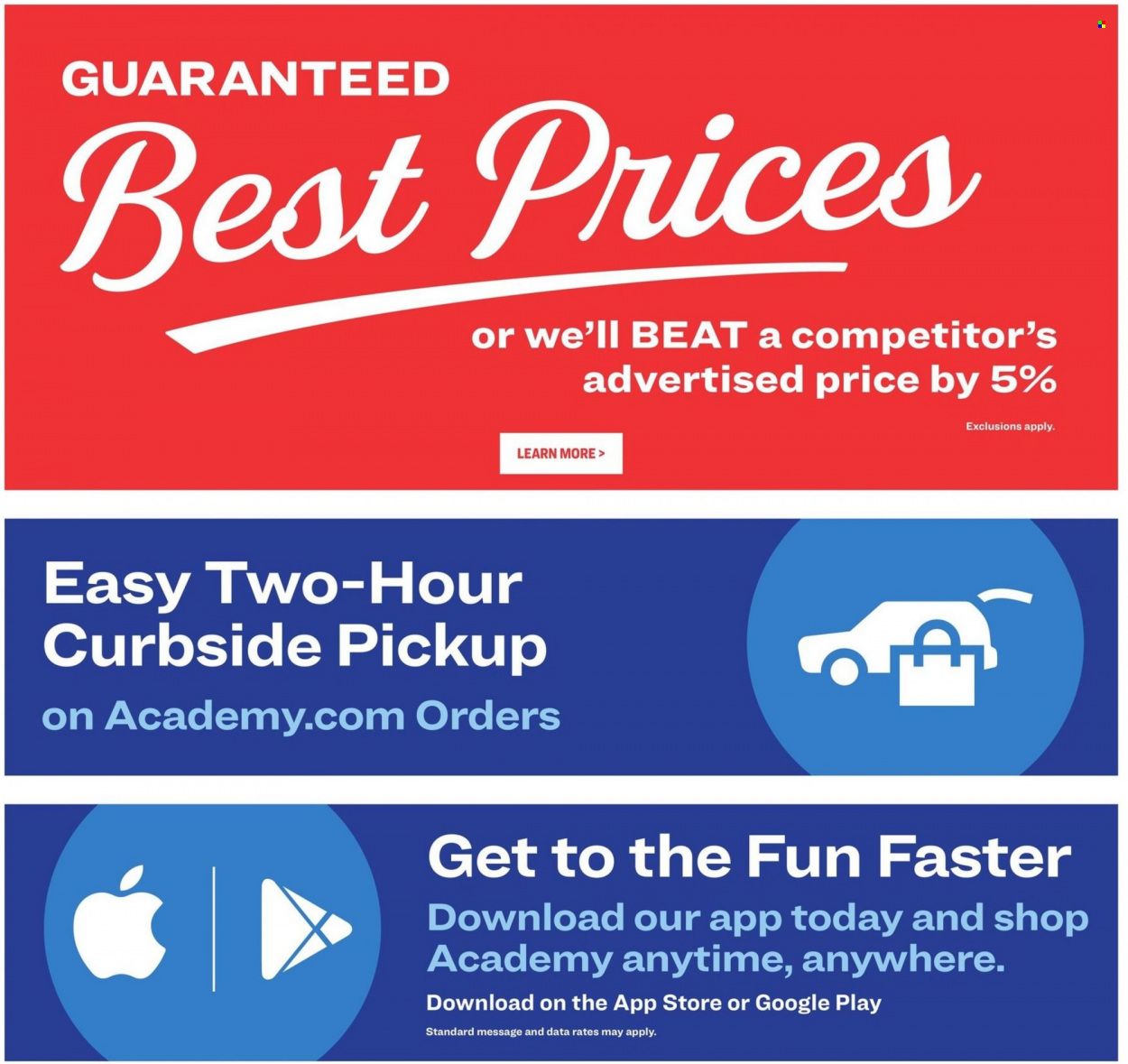 Academy Sports + Outdoors Weekly Ad Flyer Specials January 2 to January 16, 2023