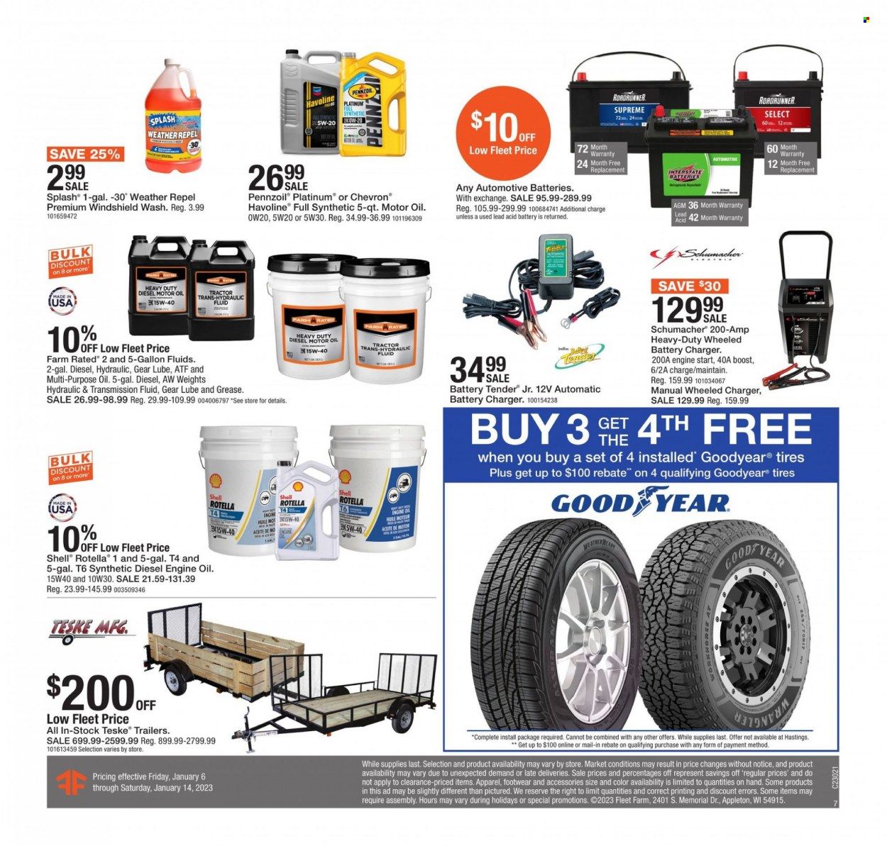 Fleet Farm (IA, MN, ND, WI) Weekly Ad Flyer Specials January 6 to January 14, 2023