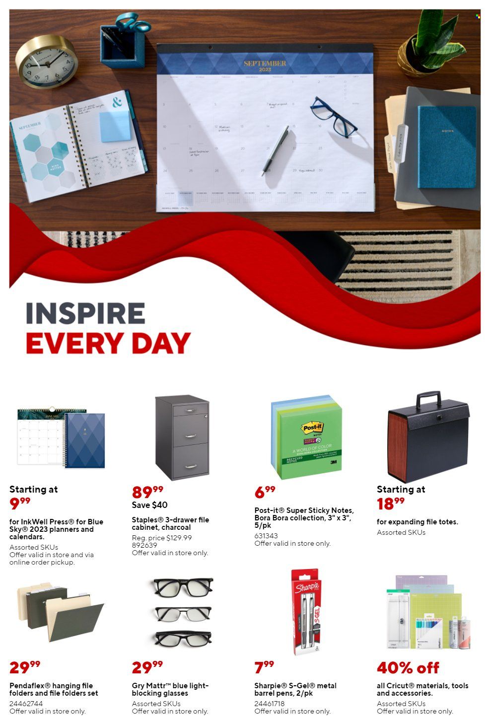 Staples Weekly Ad Flyer Specials January 15 to January 21, 2023