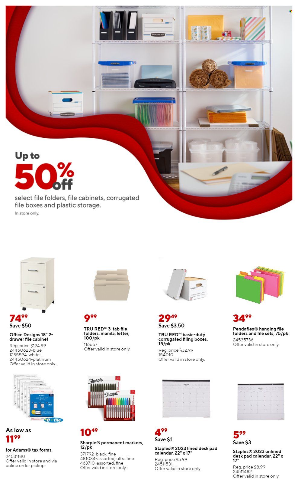 Staples Weekly Ad Flyer Specials January 15 to January 21, 2023