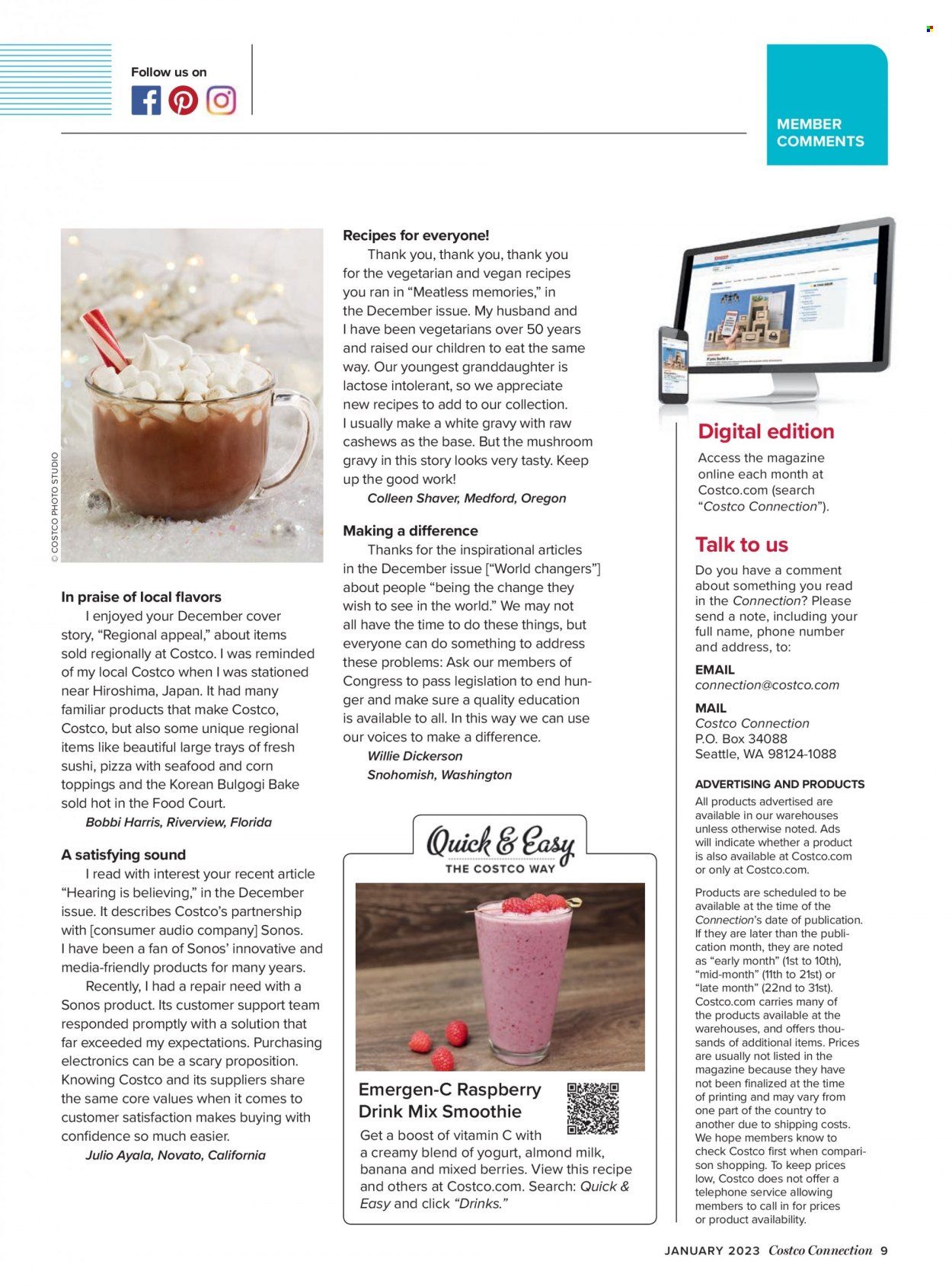 Costco Weekly Ad Flyer Specials January 1 to January 31, 2023