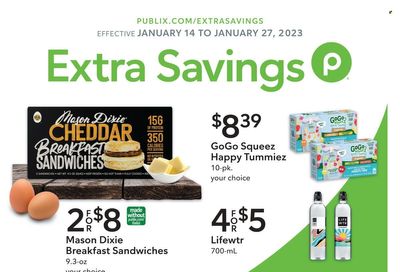 Publix (AL, FL, GA, NC, SC, TN) Weekly Ad Flyer Specials January 14 to January 27, 2023