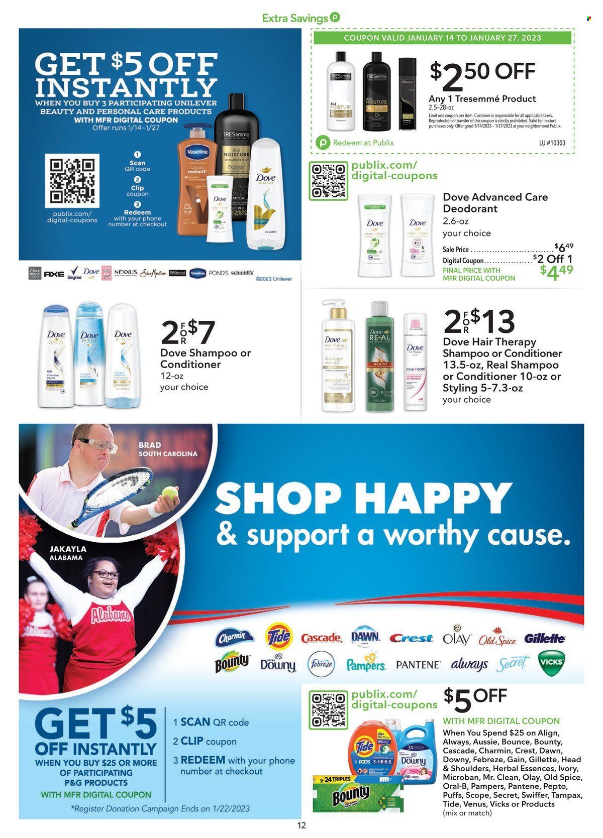 Publix (AL, FL, GA, NC, SC, TN) Weekly Ad Flyer Specials January 14 to January 27, 2023