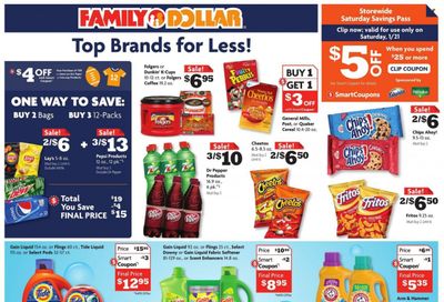Family Dollar Weekly Ad Flyer Specials January 15 to January 21, 2023