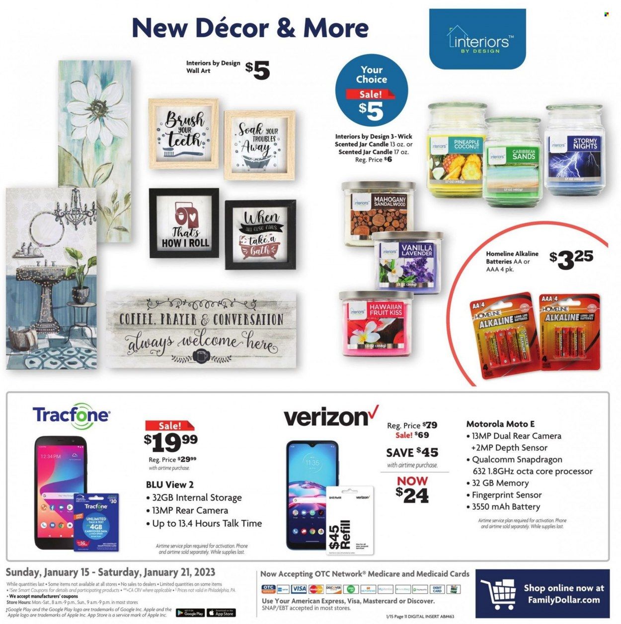 Family Dollar Weekly Ad Flyer Specials January 15 to January 21, 2023