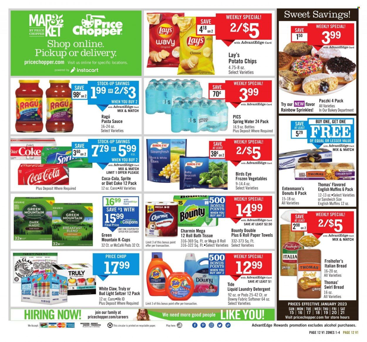 Price Chopper (CT, MA, NY, PA, VT) Weekly Ad Flyer Specials January 15 to January 21, 2023