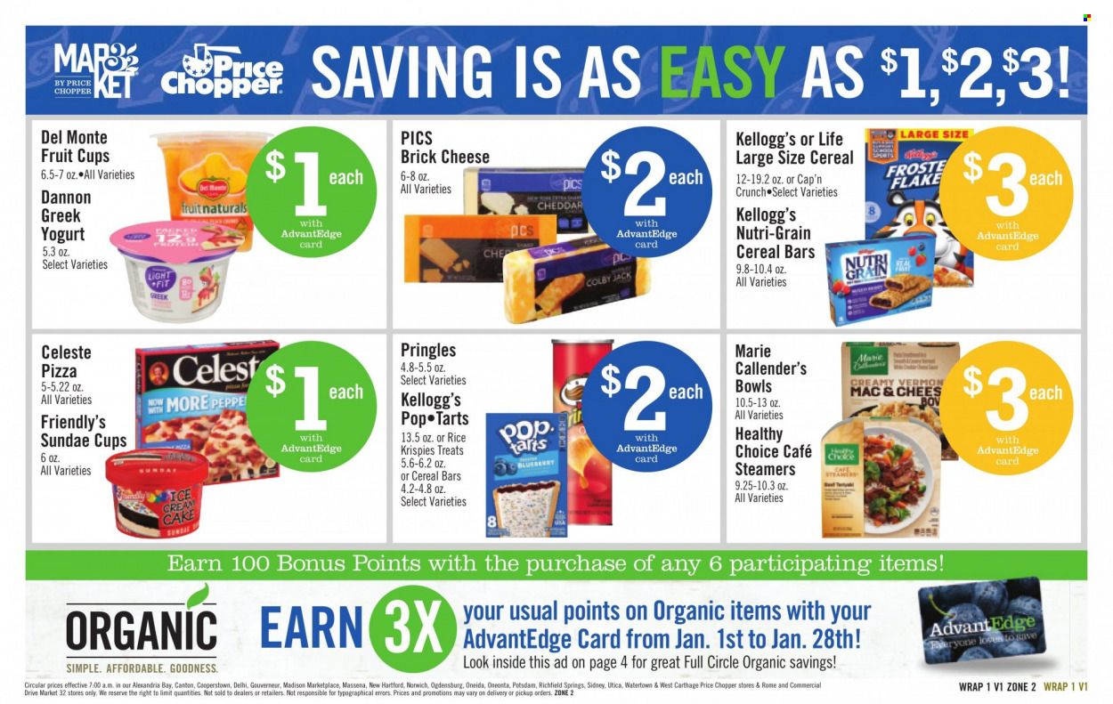 Price Chopper (CT, MA, NY, PA, VT) Weekly Ad Flyer Specials January 15 to January 21, 2023