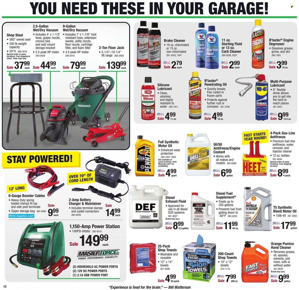 Menards Weekly Ad Flyer Specials January 15 to January 22, 2023