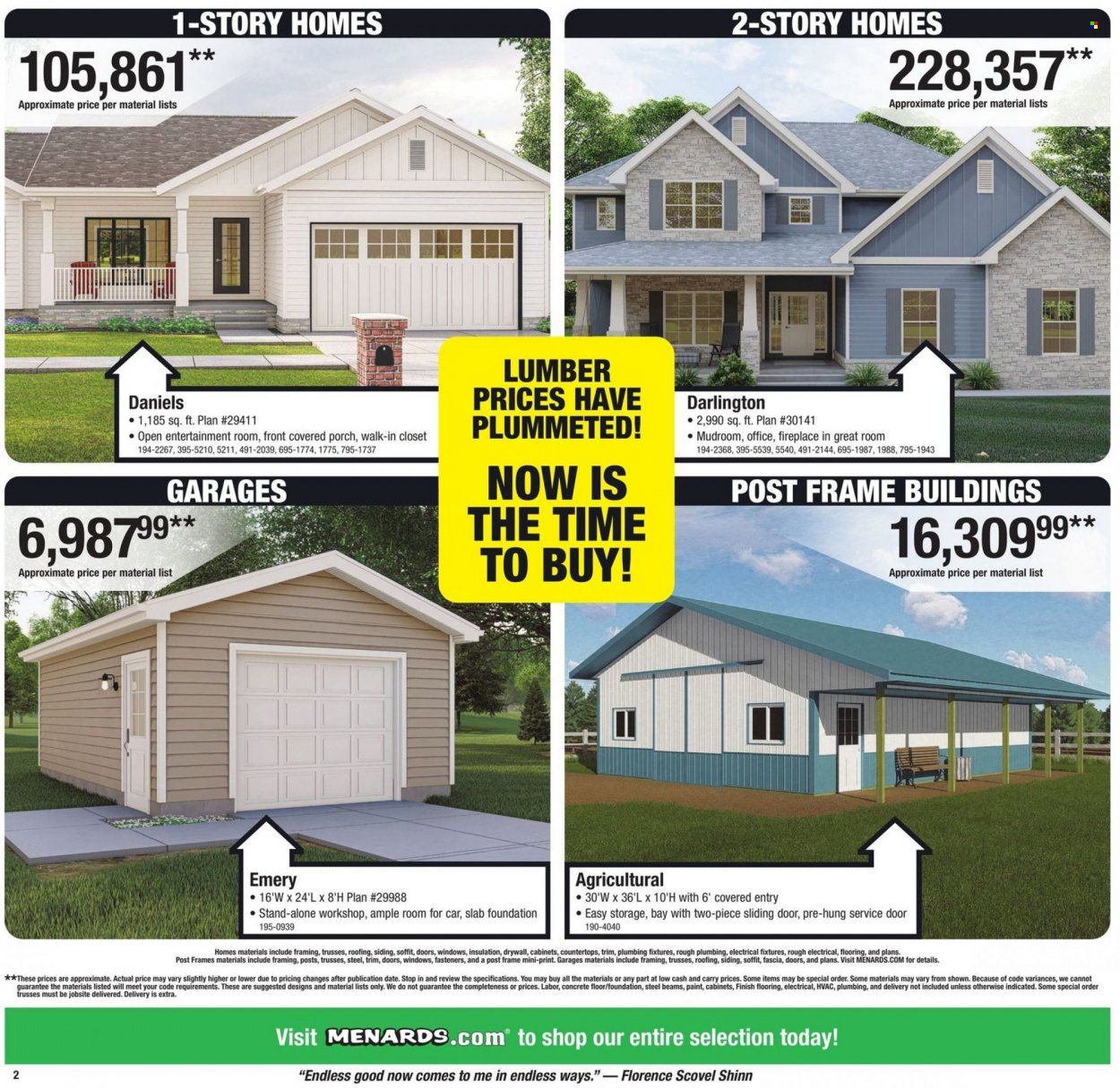 Menards Weekly Ad Flyer Specials January 15 to January 22, 2023