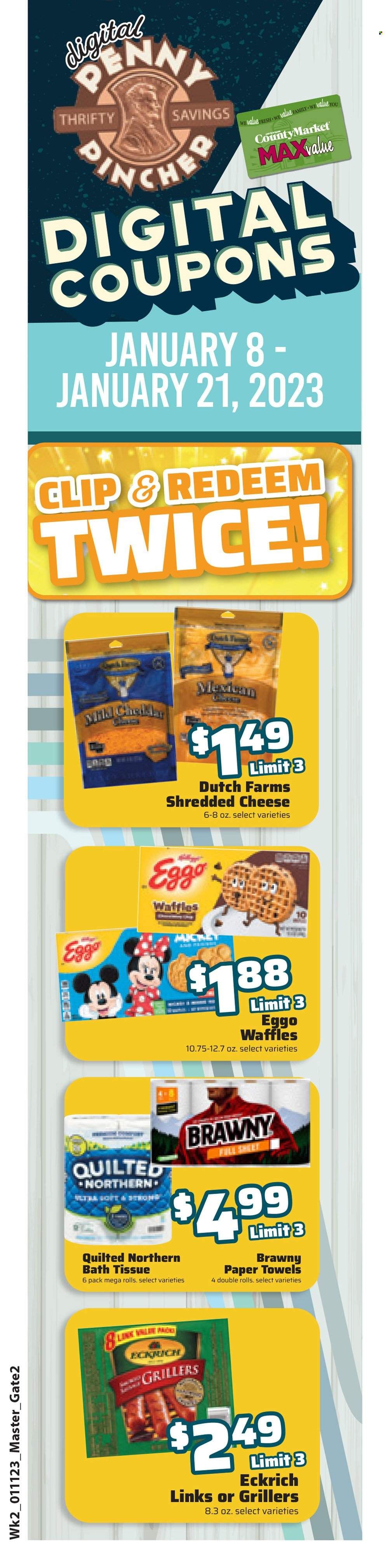 County Market (IL, IN, MO) Weekly Ad Flyer Specials January 8 to January 21, 2023
