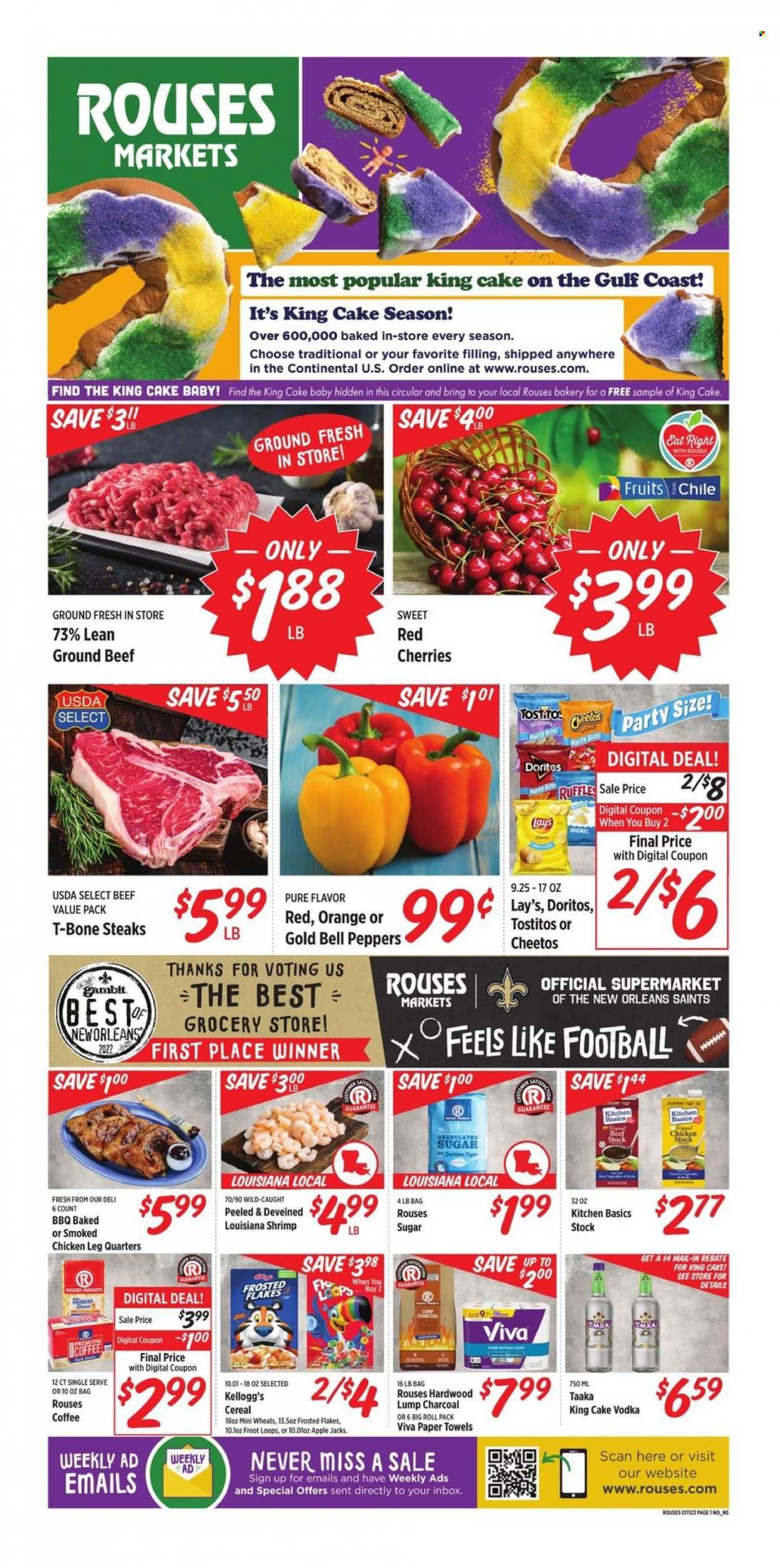 Rouses Markets (LA) Weekly Ad Flyer Specials January 11 to January 18, 2023