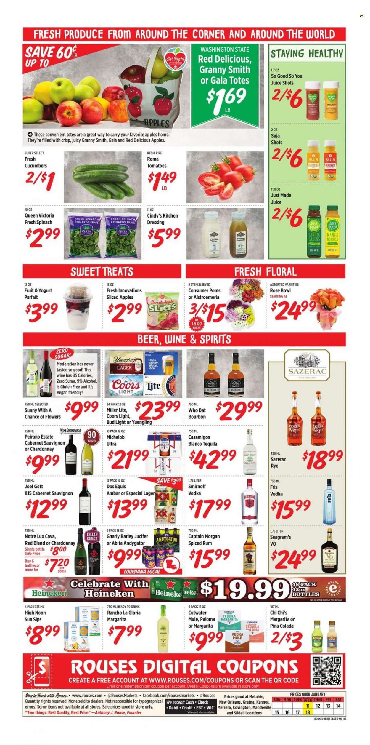 Rouses Markets (LA) Weekly Ad Flyer Specials January 11 to January 18, 2023