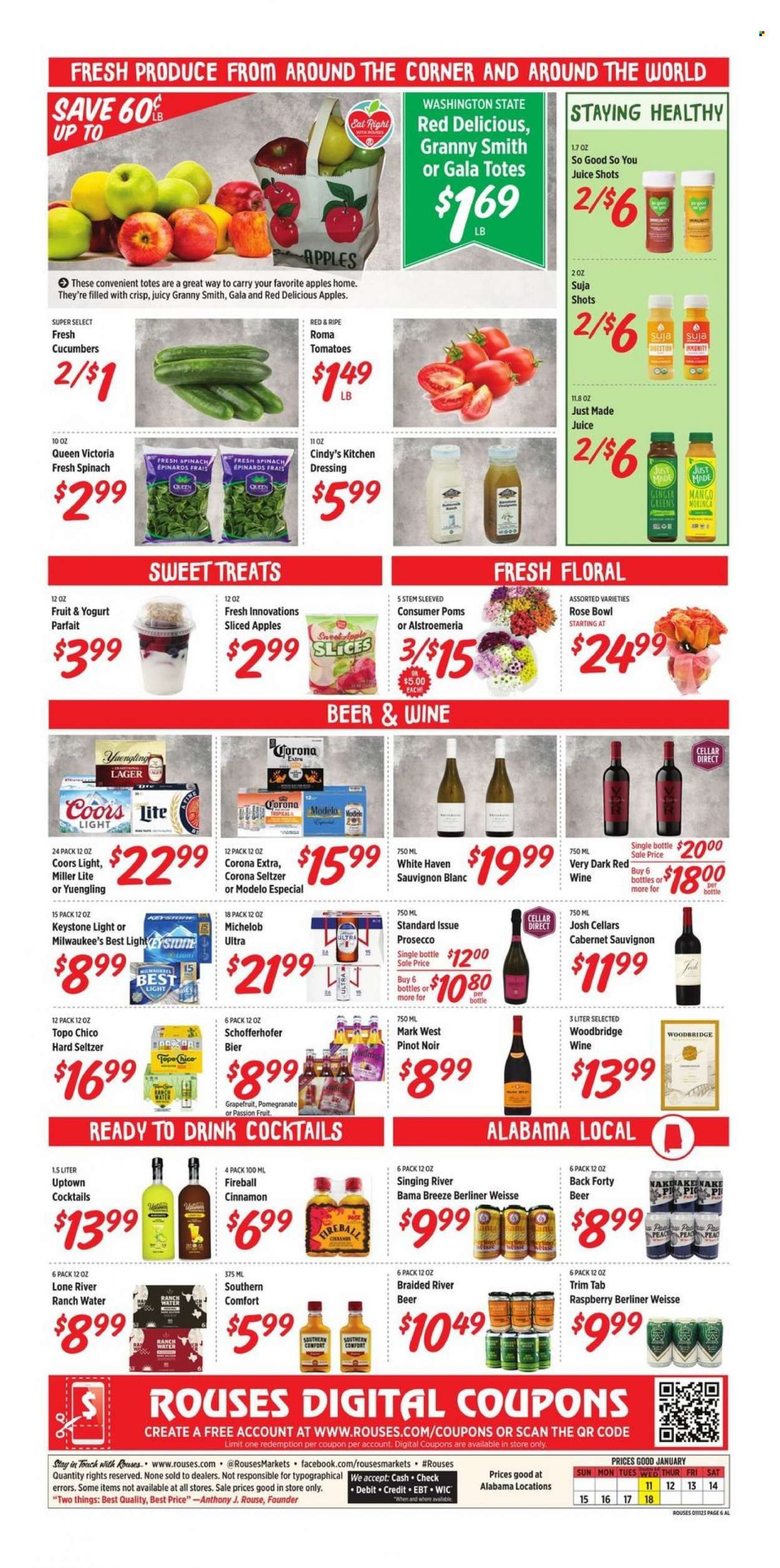 Rouses Markets (AL) Weekly Ad Flyer Specials January 11 to January 18, 2023