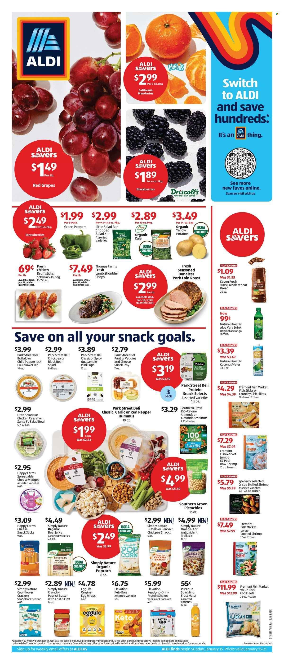 ALDI (MI, MN, NJ, NY, PA, VT) Weekly Ad Flyer Specials January 15 to January 21, 2023