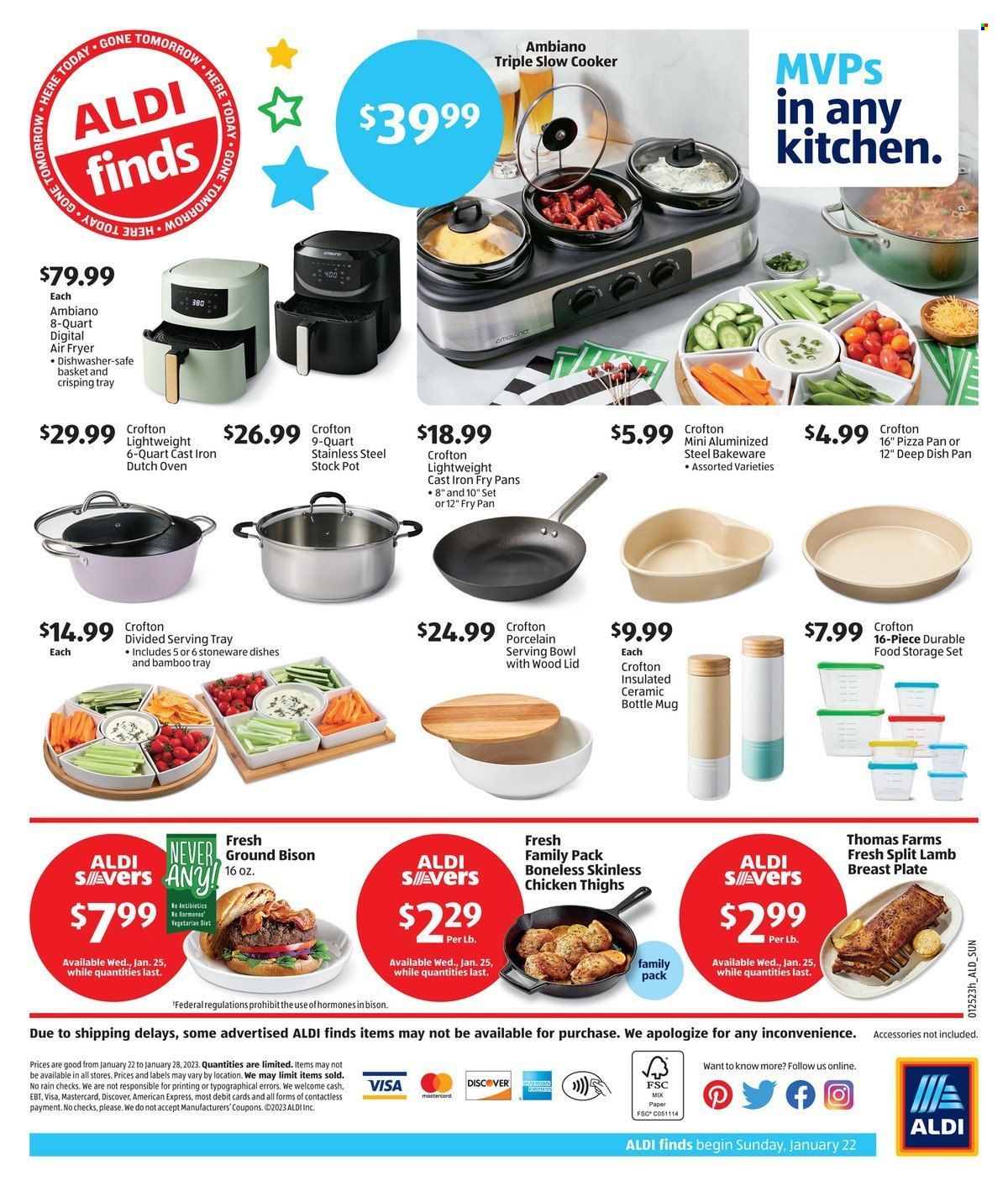 ALDI (MI, MN, NJ, NY, PA, VT) Weekly Ad Flyer Specials January 22 to January 28, 2023